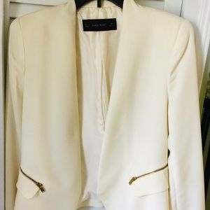 Zara Basic Satin lined Jacket